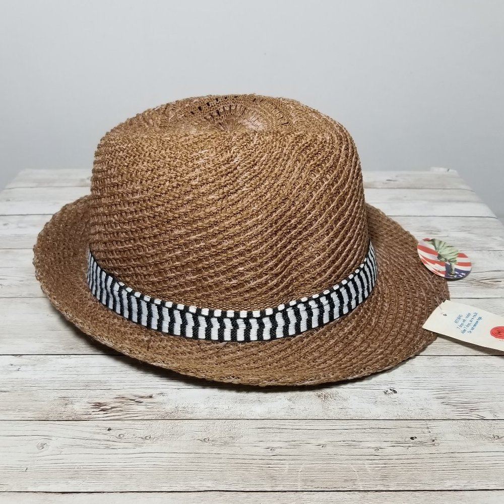 Cute Brown Fedora NWT